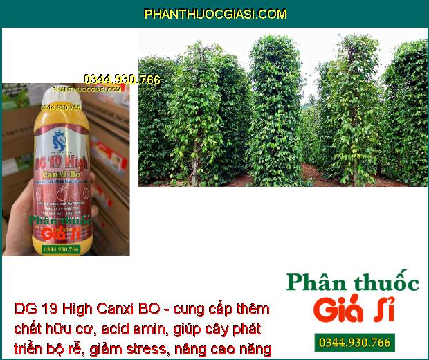 DG 19 High Canxi BO- Hạn Chế Rụng Hoa và Trái Non- Tăng Đậu Trái- Dưỡng Trái.