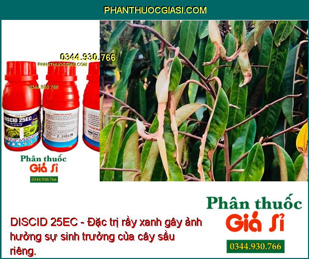 DISCID 25EC - Đặc Trị Sâu Cuốn Lá - Rầy Xanh - Bọ Cánh Tơ - Bọ Xít Muỗi.