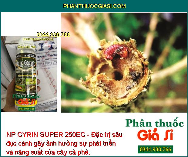 NP CYRIN SUPER 250EC - Đặc Trị Tuyến Trùng - Sùng Hà - Sâu Hại