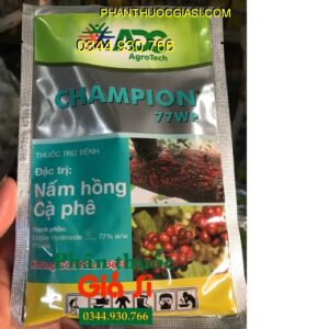 ADC Agrotech CHAMPION 77WP - ĐẶC TRỊ BỆNH THÁN THƯ XOÀI- NẤM HỒNG CÀ PHÊ