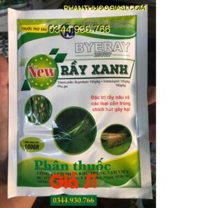 BYERAY 250WP RẦY XANH - Đặc Trị Rầy Nâu- Rầy Xanh- Ung Trứng Rầy