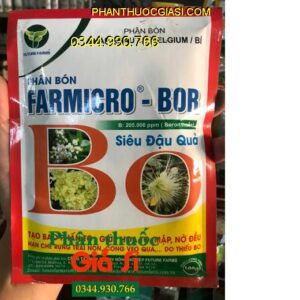 PHÂN BÓN FARMICRO – BOR – Siêu Đậu Quả- Phân Hóa Mầm Hoa- Ra Hoa Nhiều- Chống Vàng Lá