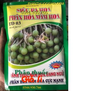 PHÂN BÓN TĐ 03 SIÊU RA HOA – Đánh Thức Mầm Hoa Đang Ngủ- Phân Hóa Mầm Hoa Cực Mạnh