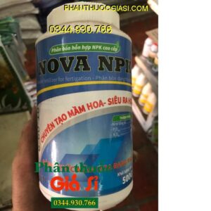 PHÂN BÓN HỖN HỢP NOVA NPK 6-60-10 – Chuyên Tạo Mầm Hoa- Đánh Thức Mầm Hoa- Siêu Ra Hoa