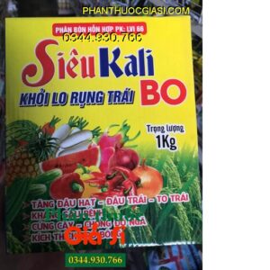 PHÂN BÓN HỖN HỢP PK LVI 66 – SIÊU KALI BO – Tăng Đậu Hạt, Trái- Cứng Cây- Kháng Sâu Bệnh