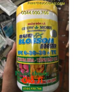 PHÂN BÓN LÁ GROWMORE BUD BLOSSOM 6-30-30+TE – Phát Triển Rễ- Kích Ra Hoa- Tăng Đậu Quả