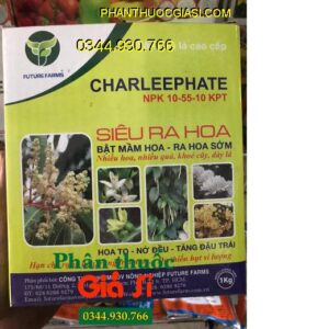 PHÂN BÓN LÁ CHARLEEPHATE – NPK 10-55-10 KPT – Hạ Phèn- Ra Rễ- Bung Chồi- Siêu Ra Hoa