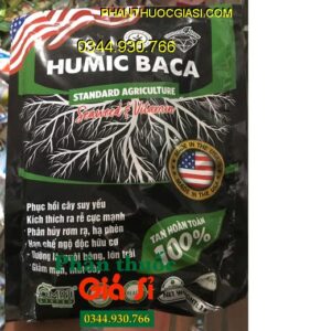 HUMIC BACA – Cải Tạo Đất- Phục Hồi Cây- Ra Rễ Nhanh- Tăng Đề Kháng