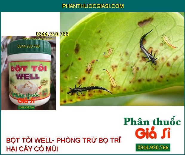 BỘT TỎI WELL - Xua Đuổi Côn Trùng- Phòng Ngừa Nấm Bệnh- Vệ Sinh Chuồng Trại- Khử Mùi Hiệu Quả