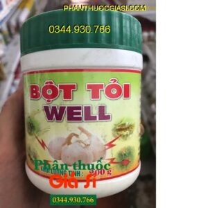 BỘT TỎI WELL - Xua Đuổi Côn Trùng- Phòng Ngừa Nấm Bệnh- Vệ Sinh Chuồng Trại- Khử Mùi Hiệu Quả