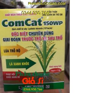 COMCAT 150WP – Ức Chế Bệnh Vàng Lùn- Giải Độc- Chống Nghẹn Đòng- Phục Hồi Cây Lúa