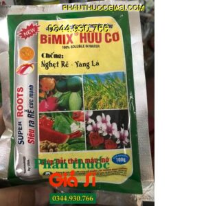 SUPER ROOTS BIMIX HỮU CƠ – Chống Nghẹt Rễ, Vàng Lá- Giúp Đất Thêm Màu Mỡ