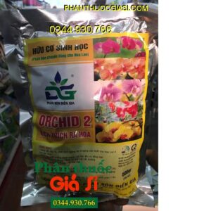 PHÂN BÓN HỮU CƠ VI SINH ORCHID 2 - Chuyên Dùng Cho Lan- Kích Thích Ra Hoa- Cây Sinh Trưởng Khỏe Mạnh