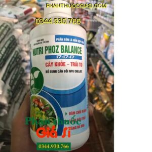 PHÂN BÓN LÁ NUTRI PHOZ BANLANCE (17-17-17) – Đâm Chồi Mạnh- Tăng Đậu Hoa- Tăng Ra Trái