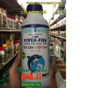 PHÂN BÓN LÁ RVAC FOFER-FISH 6-1-6 – Tăng Sinh Trưởng Cho Cây- Lá Xanh Tốt- Vọt Đọt Mạnh