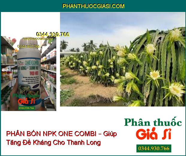 PHÂN BÓN NPK ONE COMBI – Mát Bông- Tăng Đậu Trái- Chống Đen Bông- Chống Rụng Trái Non