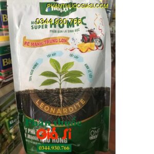 PHÂN BÓN LÁ SINH HỌC SUPER HUMIC – Đất Phì Tơi Xốp- Rễ Mạnh Như Rồng