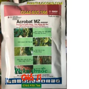 ACROBAT MZ 90/600WP- Đặc Trị Sương Mai- Nứt Thân Xì Mủ- Chết Nhanh