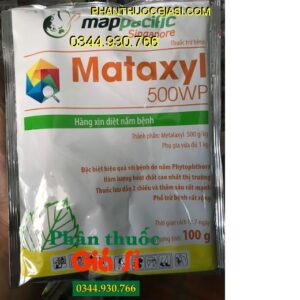 THUỐC TRỪ BỆNH MATAXYL 500WP- Thuốc Đặc Trị Nhiều Bệnh Do Nấm Gây Hại