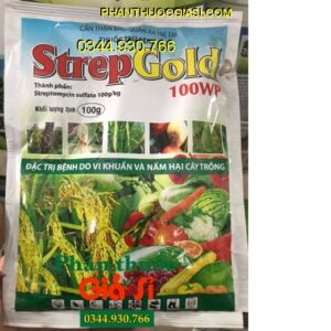 THUỐC TRỪ BỆNH STREPGOLD 100WP- Đặc Trị Bệnh Do Vi Khuẩn Và Nấm Hại Cây Trồng