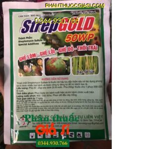 THUỐC TRỪ BỆNH STREPGOLD 50WP- Đặc Trị Xoăn Lùn- Thán Thư- Đốm Lá