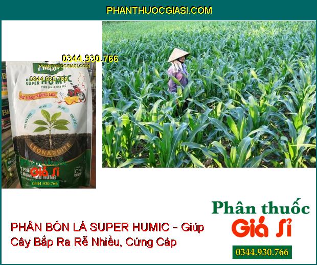 PHÂN BÓN LÁ SINH HỌC SUPER HUMIC – Đất Phì Tơi Xốp- Rễ Mạnh Như Rồng