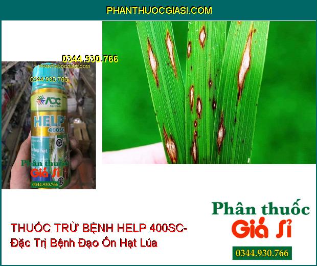 THUỐC TRỪ BỆNH HELP 400SC- Đặc Trị Lem Lép Hạt- Đạo Ôn- Thán Thư