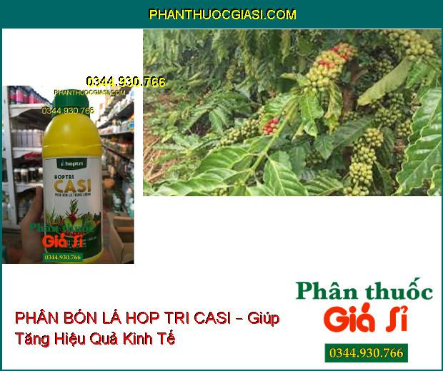 PHÂN BÓN LÁ TRUNG LƯỢNG HOP TRI CASI – Cứng Cây- Xanh Cành- Chắc Quả- Tăng Đề Kháng Sâu Bệnh