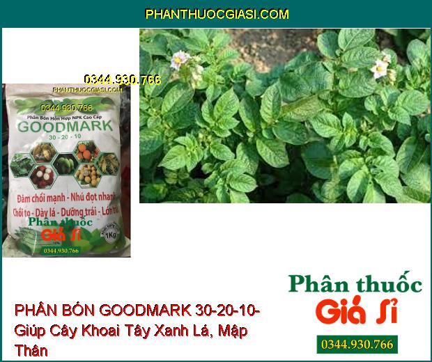 PHÂN BÓN GOODMARK 30-20-10- Đâm Chồi Mạnh- Nhú Đọt Nhanh- Chồi To Dày Lá- Lớn Trái