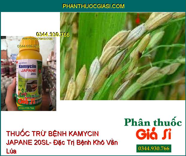 THUỐC TRỪ BỆNH KAMYCIN JAPANE 20SL- Đặc Trị Vi Khuẩn- Bệnh Khô Vằn Lúa