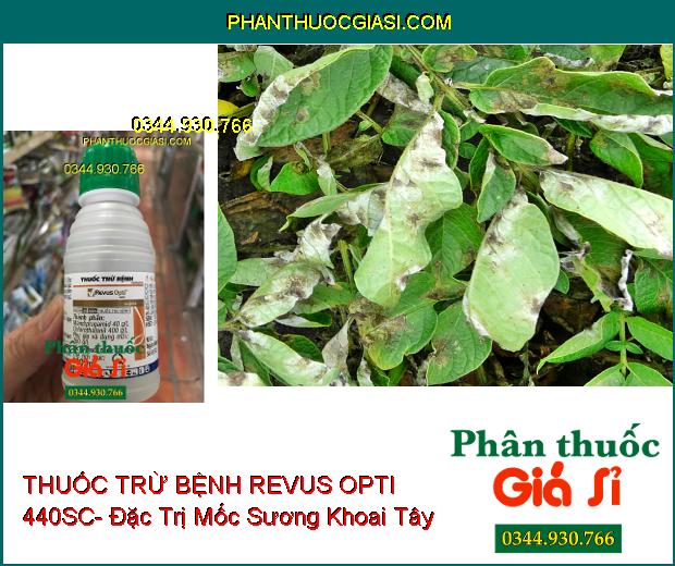 THUỐC TRỪ BỆNH REVUS OPTI 440SC- Đặc Trị Thán Thư- Sương Mai- Nứt Dây- Thối Rễ