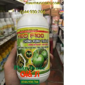 KEO F100 CHỐNG RỤNG TRÁI BƠ – Chống Rụng Trái Hoàn Hảo- Đậu Trái Cực Nhiều