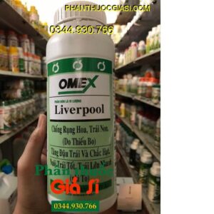 PHÂN BÓN LÁ VI LƯỢNG OMEX LIVERPOOL – Chống Khô Chồi Hoa- Chống Rụng Hoa Và Trái Non