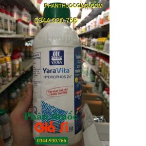 PHÂN BÓN LÁ PK TRUNG- VI LƯỢNG YARAVITA HYDROPHOS Zn – Thúc Đẩy Hình Thành Mầm Hoa- Ra Hoa Sớm