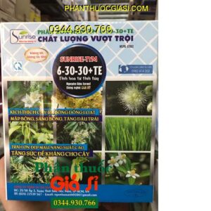 PHÂN BÓN NPK SUNRISE-TYM 6-30-30+TE – Kích Ra Hoa Đồng Loạt- Tăng Đậu Trái- Lớn Trái