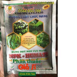 KING NPK 6.9-6.3-6.03 DƯỠNG CHẤT CHỨC NĂNG- NPK HUMATE- Bung Đọt Non Cực Mạnh