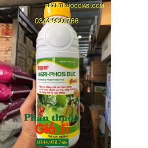 PHÂN BÓN LÁ HỖN HỢP PK BÓN RỄ- SUPER AGRI-PHOS ĐỨC- Ngừa Xì Mủ Thân- Vàng Lá- Thối Rễ