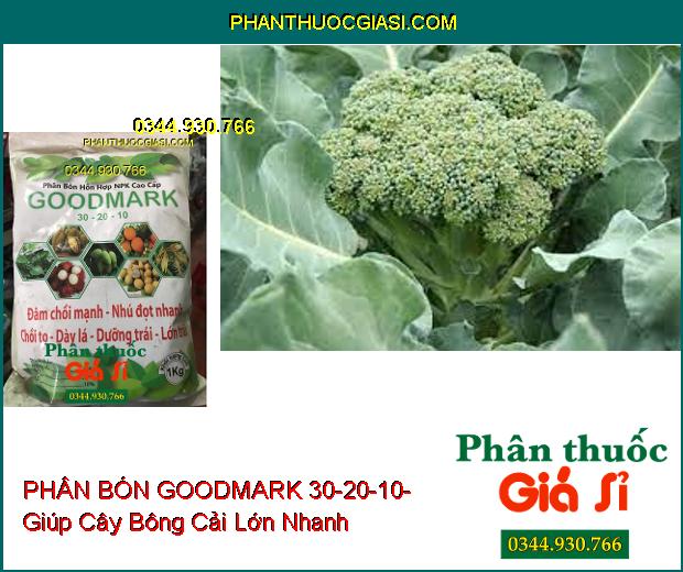 PHÂN BÓN GOODMARK 30-20-10- Đâm Chồi Mạnh- Nhú Đọt Nhanh- Chồi To Dày Lá- Lớn Trái