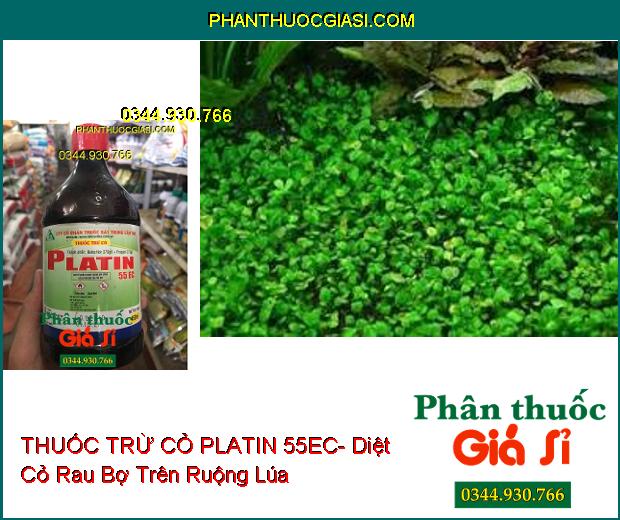 THUỐC TRỪ CỎ PLATIN 55EC- Diệt Cỏ Mầm Và Hậu Nảy Mầm Trên Ruộng Lúa