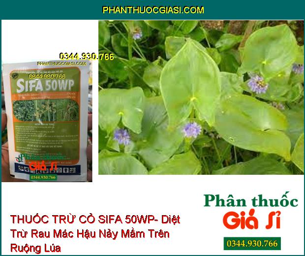 THUỐC TRỪ CỎ SIFA 50WP- Diệt Trừ Các Loại Cỏ Hậu Nảy Mầm Trên Ruộng Lúa