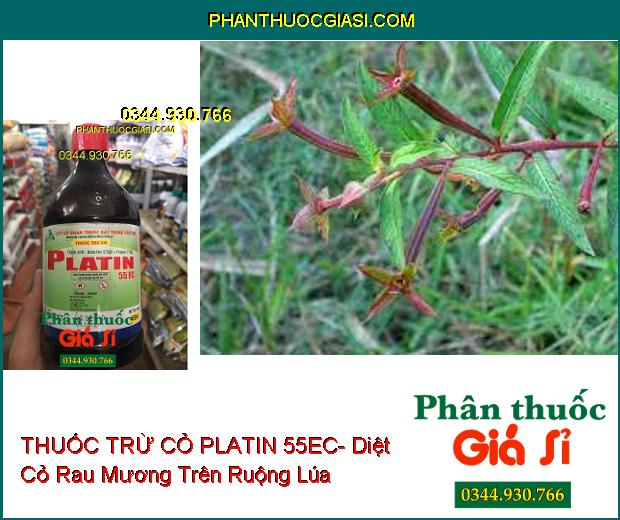 THUỐC TRỪ CỎ PLATIN 55EC- Diệt Cỏ Mầm Và Hậu Nảy Mầm Trên Ruộng Lúa