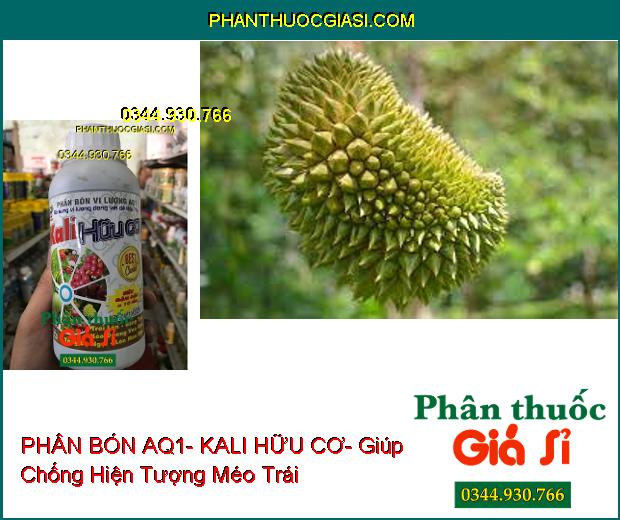 PHÂN BÓN VI LƯỢNG AQ1- KALI HỮU CƠ – Xanh Cây- Chống Rụng Trái- To Trái- Tăng Hương Vị