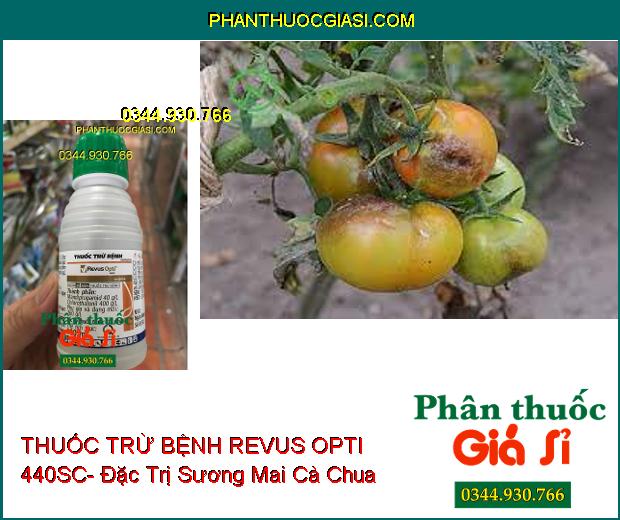 THUỐC TRỪ BỆNH REVUS OPTI 440SC- Đặc Trị Thán Thư- Sương Mai- Nứt Dây- Thối Rễ