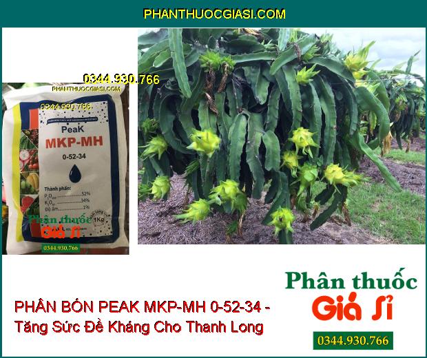 PHÂN BÓN PEAK MKP-MH 0-52-34 - Siêu Phân Hóa Mầm Hoa- Kích Ra Hoa Đồng Loạt