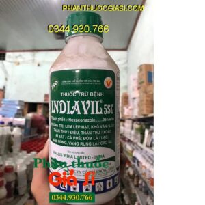 THUỐC TRỪ BỆNH INDIAVIL 5SC- Phòng Trừ Lem Lép Hạt- Khô Vằn Lúa- Thán Thư- Rỉ Sắt