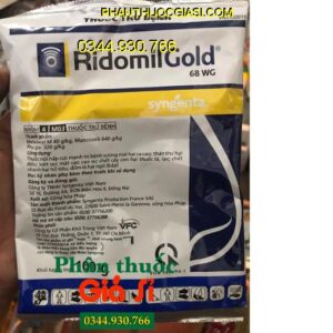 THUỐC TRỪ BỆNH RIDOMILGOLD 68WG- Đặc Trị Sương Mai- Thán Thư- Loét Mặt Cạo Cao Su- Thối Rễ