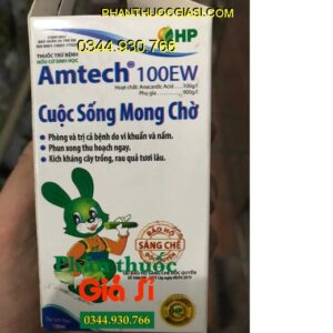 THUỐC TRỪ BỆNH AMTECH 100EW- Đặc Trị Các Bệnh Do Vi Khuẩn Và Nấm Gây Hại