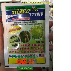 THUỐC TRỪ BỆNH TILMEC 777WP- KASUBEM- Đặc Trị Vi Khuẩn- Đạo Ôn- Thối Cổ Gié- Cháy Bìa Lá