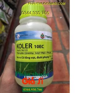 THUỐC TRỪ CỎ KOLER 10EC- Trừ Cỏ Hậu Nảy Mầm- Đặc Trị Cỏ Lồng Vực- Cỏ Đuôi Phụng