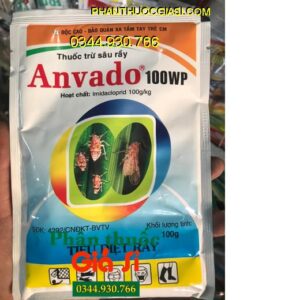 THUỐC TRỪ SÂU RẦY ANVADO 100WP - Tiêu Diệt Rầy- Ức Chế Quá Trình Lột Xác Đẻ Trứng Của Rầy